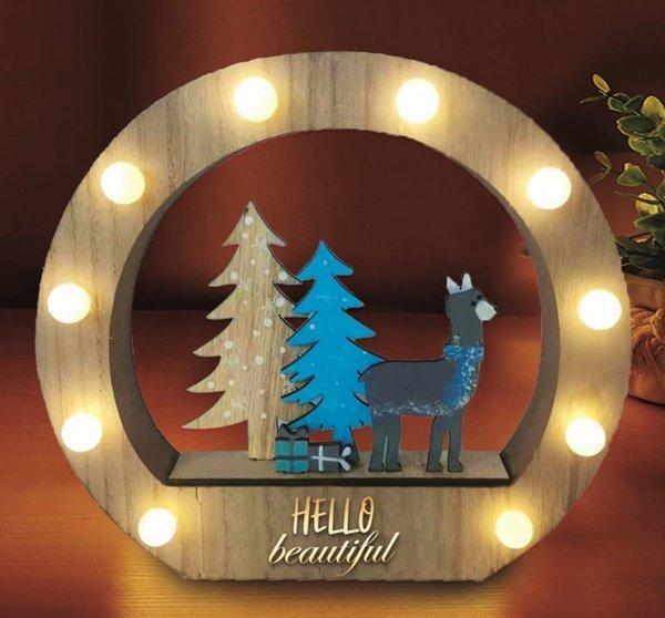 Urban Mood Ahşap Led Işık - Image 1