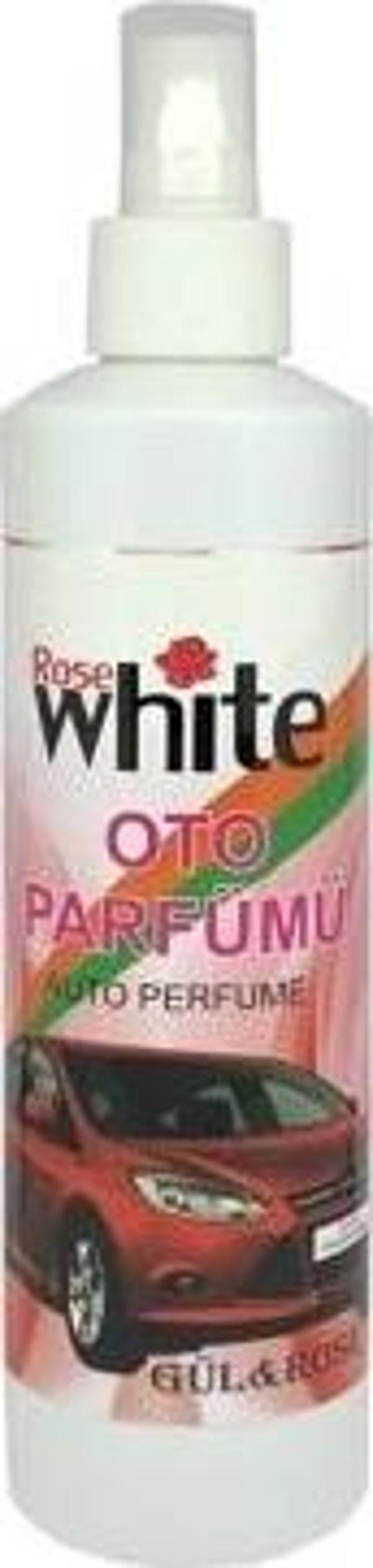 Rose White Oto Parfümü Gül Aromalı 200 Ml - Image 1