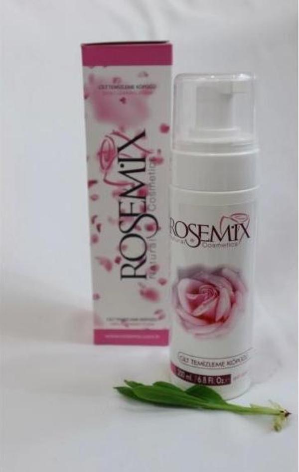 Rosemix Cilt Temizleme Köpüğü Gül 200 Ml - Image 1