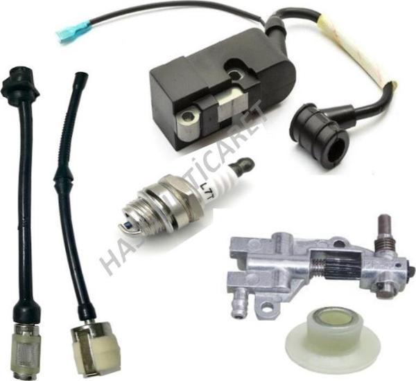 Hsgl Ateşleme Bobini Buji Benzin Yağ filtresi Pompası Dişli Set Motorlu testere - Image 1