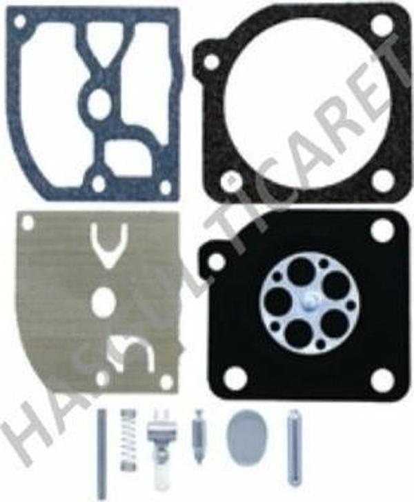 Hsgl Motorlu Testere Husqvarna 40 45 51 55 Zama Tip  karbüratör diyafram conta  karbüratör tamir kiti - Image 1