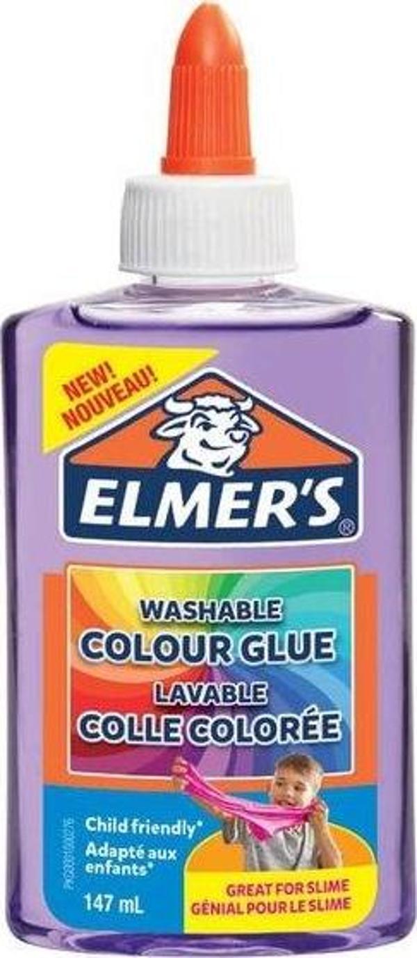 Elmer's 147 ml Şeffaf Renkli Mor Yapıştırıcı  - Image 1