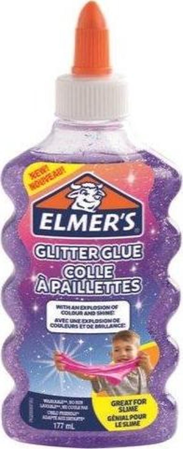Elmer's 177 ml Simli Mor Yapıştırıcı  - Image 1