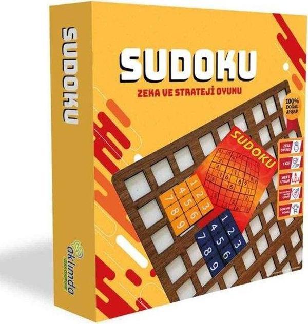 Akılda Zeka Sudoku (Ahşap) - Image 1