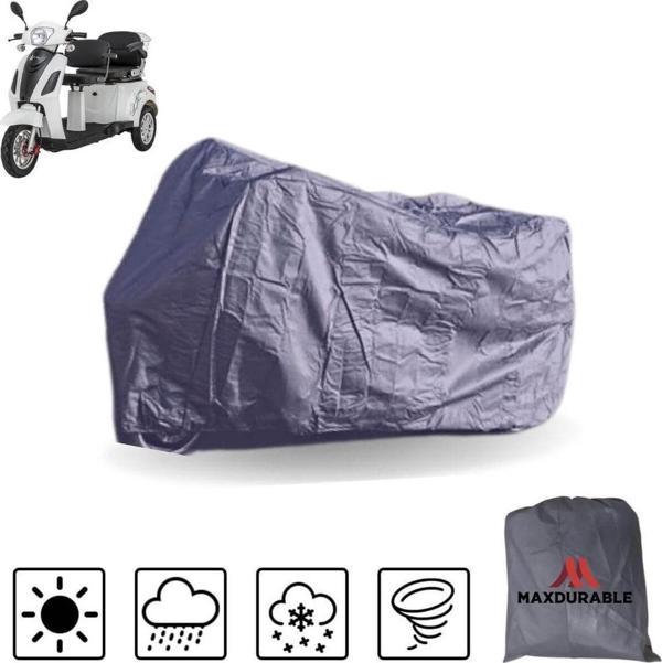 Maxdurable Mondial E Mon Assist Ds 2 Kişilik Elektrikli Motor Motosiklet Koruma Brandası - Image 1