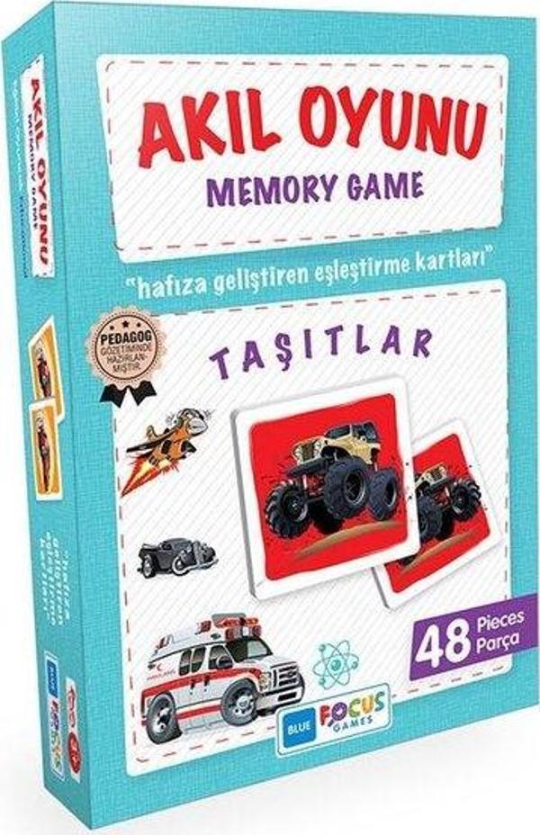Blue Focus Taşıtlar 48 Parça Akıl Oyunu BF119 - Image 1