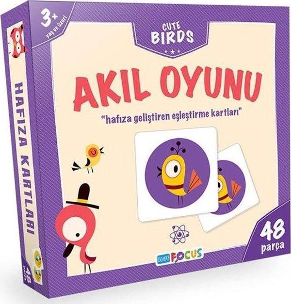 Blue Focus Cute Birds 48 Parça Akıl Oyunu BF088 - Image 1