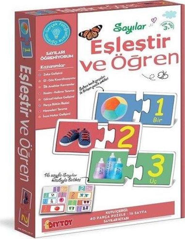 DiyToy Eşleştir Ve Öğren Eğitici Oyun - Image 1