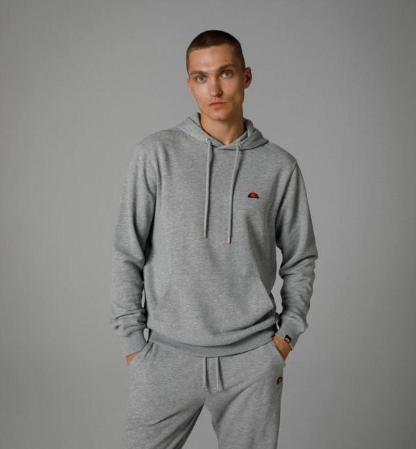 Ellesse Bisiklet Yaka Sweatshirt Gri Erkek EM279 - Image 1