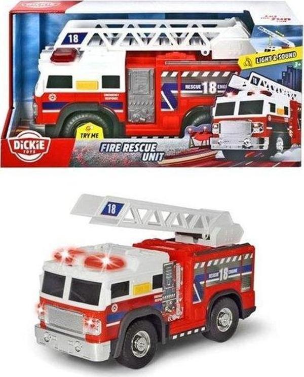Dickie Toys Rescue Unit Sesli ve Işıklı 30cm - Image 1