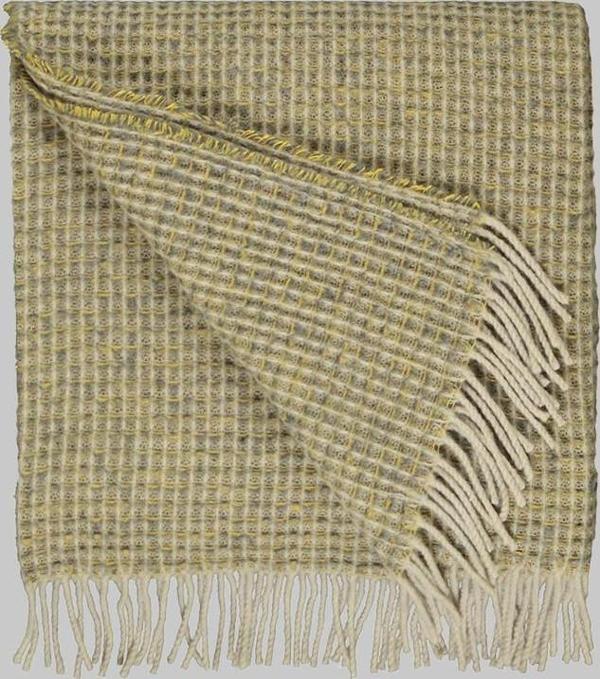 Sarev Lerna Sarı Throw,  130x180 cm - Image 1
