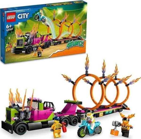 LEGO City Gösteri Kamyonu ve Ateş Çemberi Yarışması 60357 - Image 1