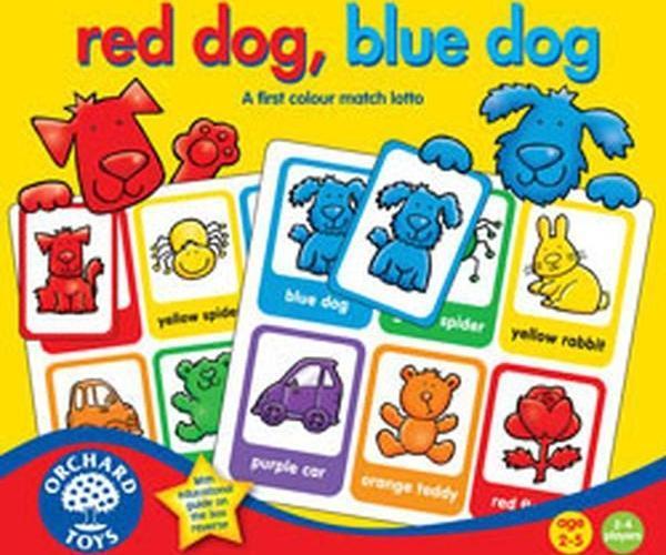 Orchard Kırmızı Köpek Mavi Köpek Tombala Kutu Oyunu - Image 1