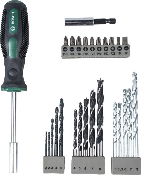 Bosch 27 Parça Tornavida, Vidalama Ve Matkap Uçlu Aksesuar Seti - 2607017201 - Image 1
