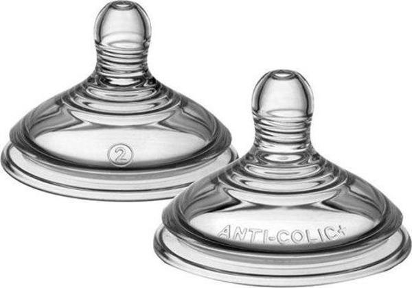 Tommee Tippee 2li Gelişmiş Antikolik Biberon Emzik Orta Akış - Image 1