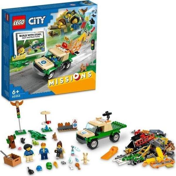 LEGO City Vahşi Hayvan Kurtarma Görevleri 60353 - Image 1