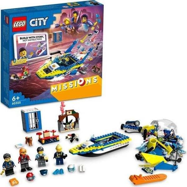 LEGO City Su Polisi Dedektif Görevleri 60355 - Image 1