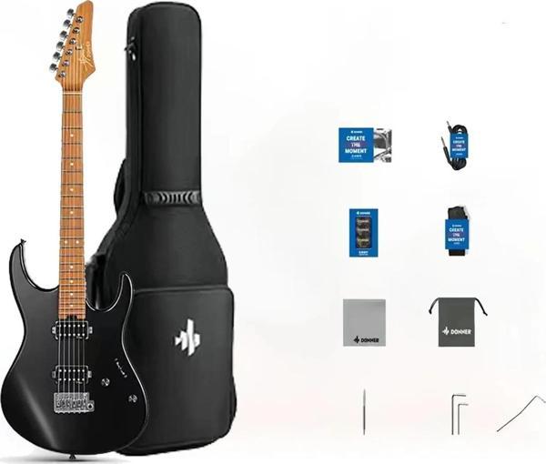 Donner DST-700 Elektro Gitar (Siyah) - Image 1