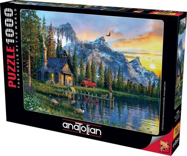 Anatolian 1000 Parçalık Puzzle - Dağevinde Günbatımı 1024 - Image 1