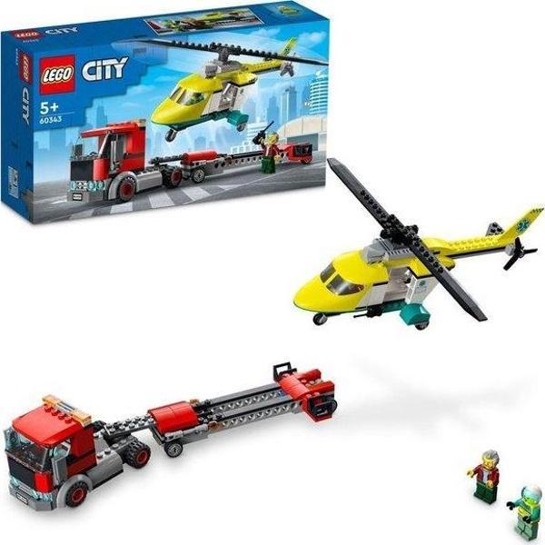 LEGO City Kurtarma Helikopteri Nakliyesi 60343 - Image 1