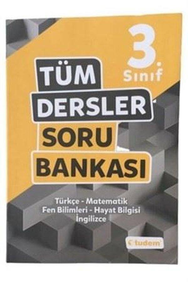 3.Sınıf Tüm Dersler Soru Bankası - Tudem Yayınları - Ders Kitapları - Image 1