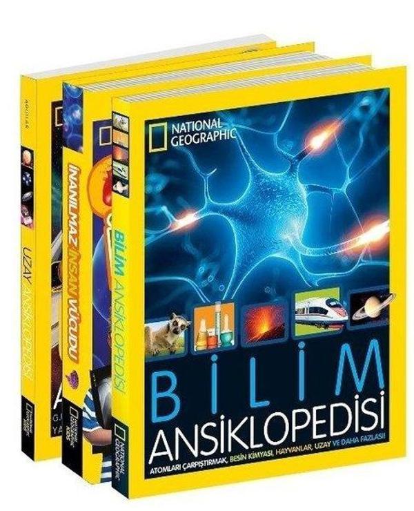 National Geographic Kids Bilim Ansiklopedi Seti - 3 Kitap Takım - Beta Kids - Image 1