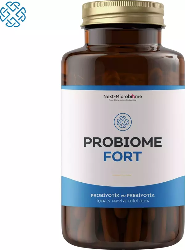 Next Microbiome Probiome-Fort Takviye Edici Gıda (60 Kapsül) - Image 1