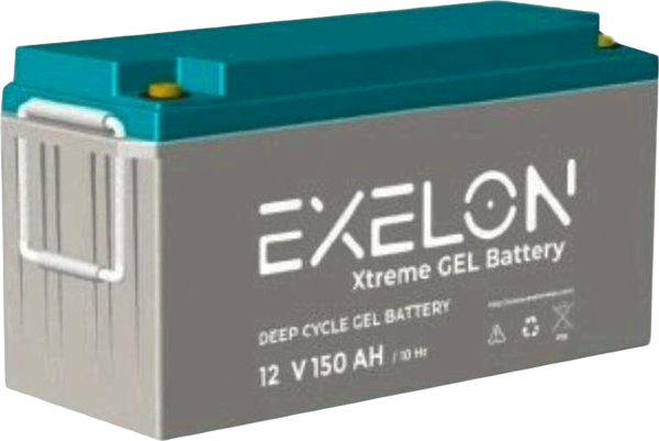 Exelon 12 Volt 150 Amper Jel Akü Derin Döngü Deep Cycle - Image 1