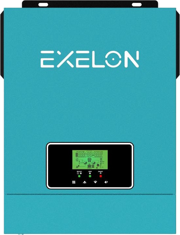 Exelon 3KW 24V Akıllı İnverter MPPT (400VDC) - Image 1