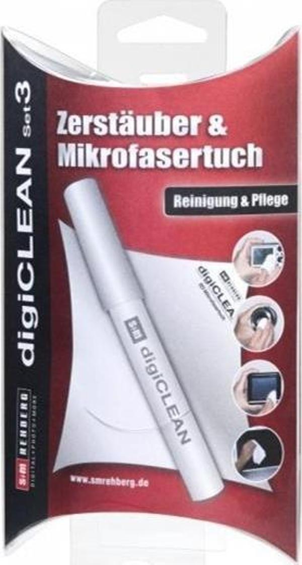 S+M Rehberg Yıkanabilir Mikrofiber Temizlik Bezi (Vileda) + 50ml Optik Sprey - Image 1