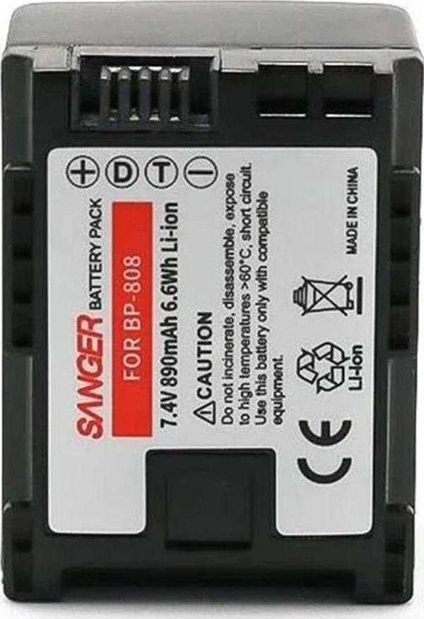 Sanger BP-808 Canon Kamera Batarya - Image 1