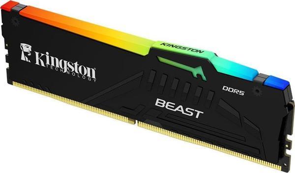 Kingston Beast RGB Expo 32GB 5600MHz CL36 KF556C36BBEA-32TR DDR5 Masaüstü Performans Ram - Image 1