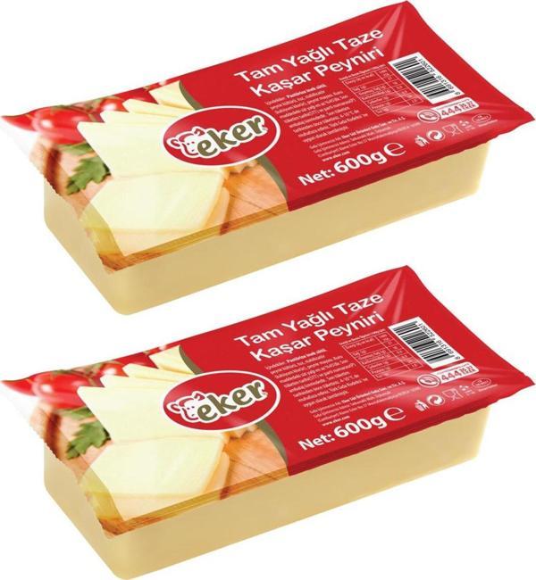 Eker Kaşar Peyniri 600 gr 2 li - Image 1