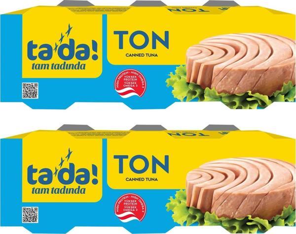 Tada Ayçiçek Yağlı Ton Balığı 3x75 Gr x 2 Adet - Image 1