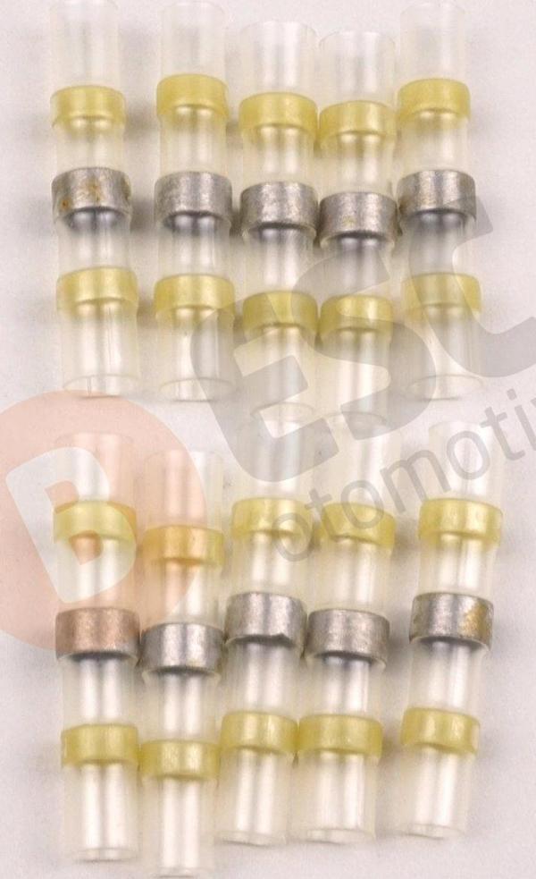 4,0 6,0 mm² Kablo İçin 10 Adet Isıtmalı Birleştirme Tamir Parçası - Image 1