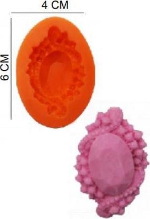 ŞEKER HAMUR KALIBI SİLİKON ÇERÇEVE 4*6 CM - Image 1