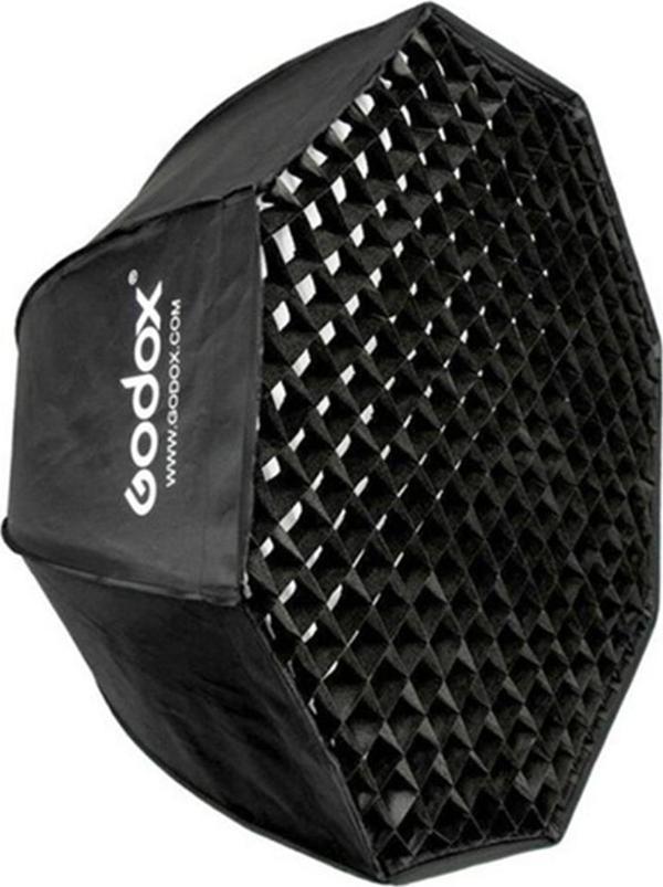 Godox SB-FW-120 120cm 47" Bowens Izgaralı Gridli Octagon Softbox - Image 1