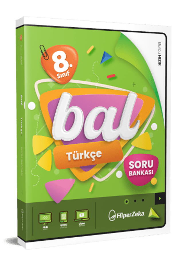 8. Sınıf BAL Türkçe Soru Bankası - Hiper Zeka - Image 1