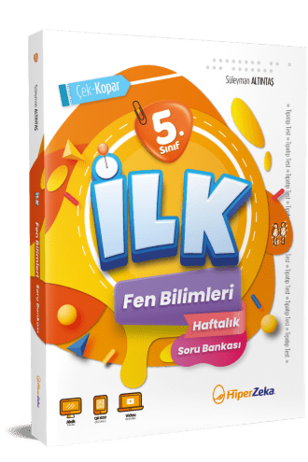 5. Sınıf İLK Fen Bilimleri Haftalık Soru Bankası - Hiper Zeka - Image 1