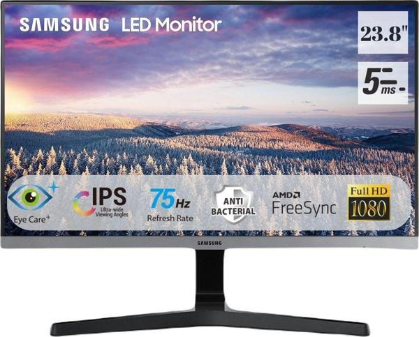 Samsung LS24R350FZRXUF 23.8" 5 MS 75 Hz HDMI+D-Sub FreeSync Full HD IPS LED Monitör - Image 1