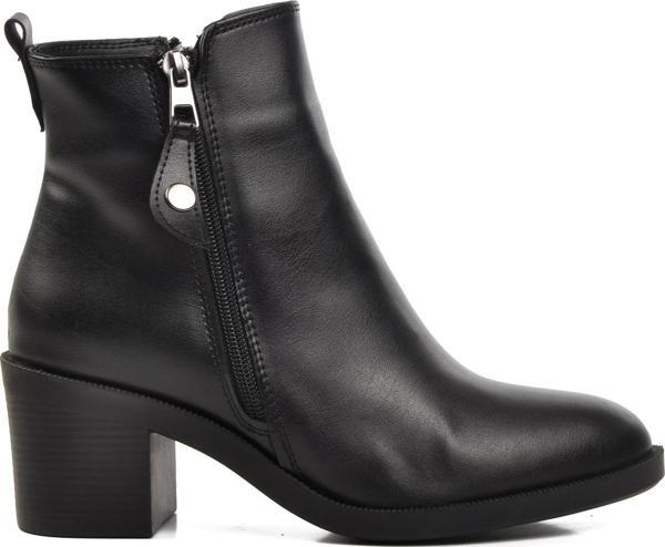 Ayakmod 224547 Siyah Cilt Kadın Bot - Image 1