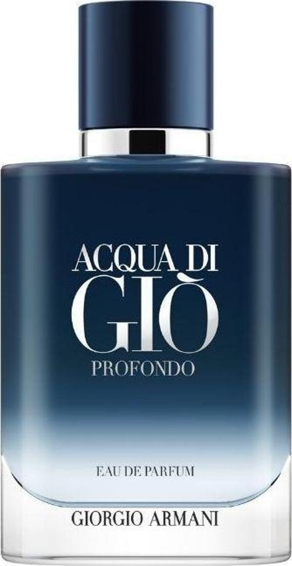 Giorgio Armani Acqua Di Gio Profondo EDP 50 ml Refillable Erkek Parfümü   - Image 1