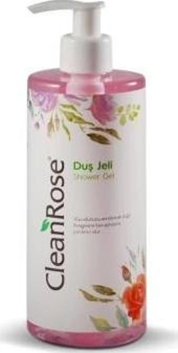Clean Rose Duş Jeli Pompalı 400 ml - Image 1