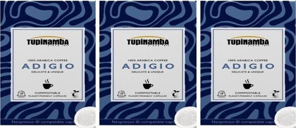 Tupinamba Adıgıo Kapsül Kahve 30 Adet ( Compostable - Nespresso Makineleri ile Uyumlu) - Image 1