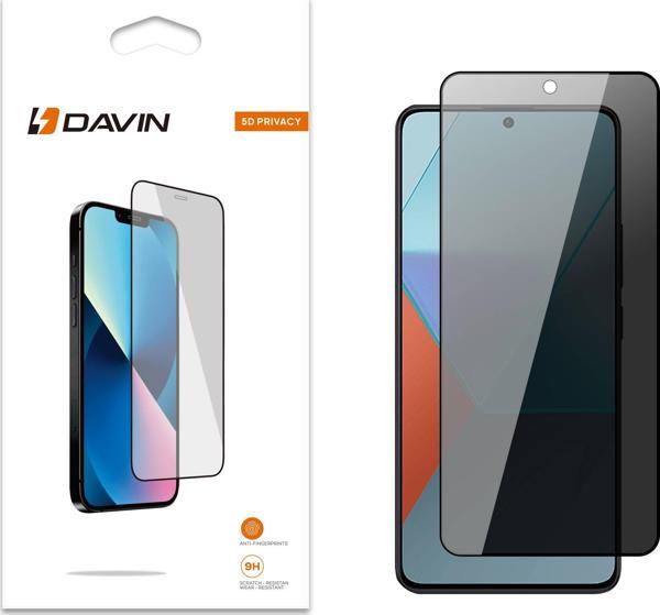 Xiaomi Redmi Note 13 Pro 5G Davin 5D Privacy Cam Ekran Koruyucu - Image 1