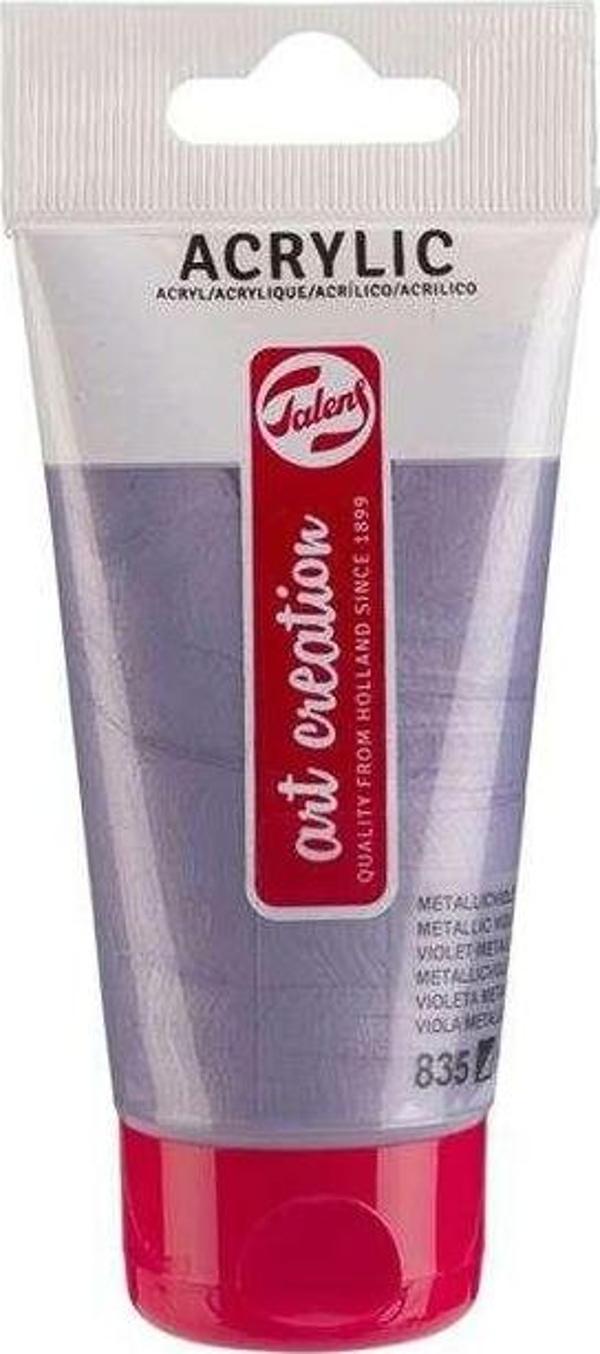 Talens Art Creation Akrilik Boya 75 ml Metallic Violet 835 - Image 1