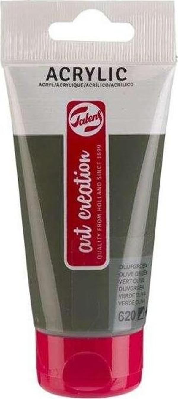 Talens Art Creation Akrilik Boya 75 ml Olive Green 620 - Image 1