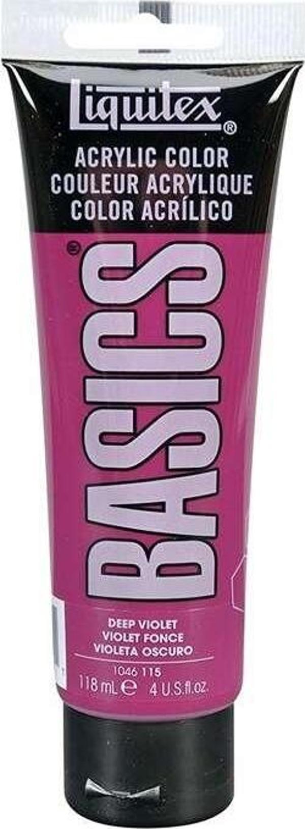 Liquitex Basics Akrilik Boya 118 ml Deep Violet 115 - Image 1