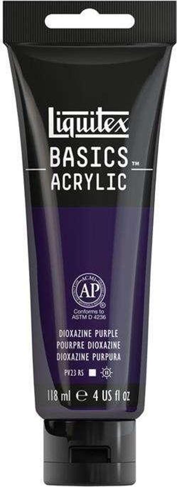 Liquitex Basics Akrilik Boya 118 ml Dioxazine Purple 186 - Image 1
