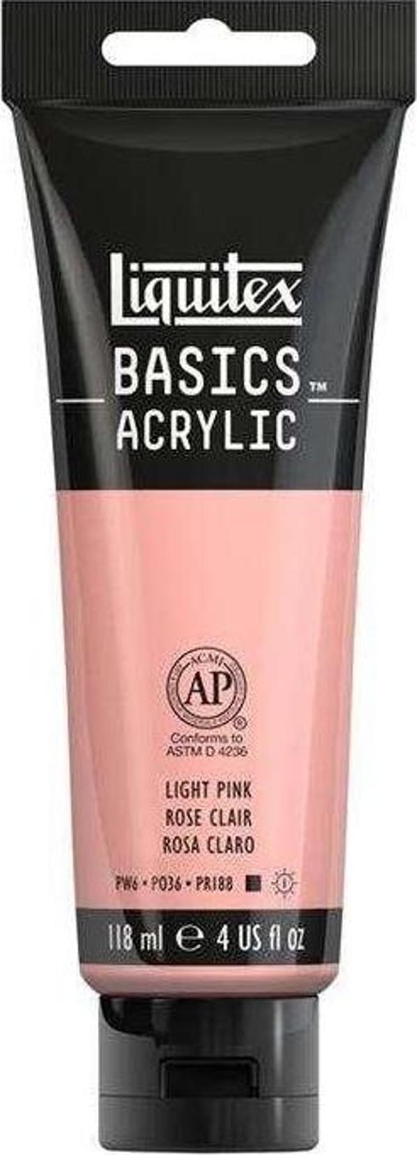 Liquitex Basics Akrilik Boya 118 ml Light Portrait Pink 810 - Image 1